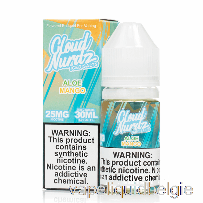 Vape België Ijskoude Aloë Mango - Wolk Nurdz Zouten - 30ml 25mg